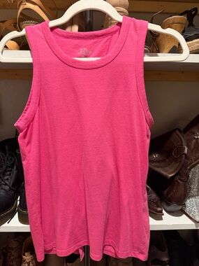 J. Crew Bright Pink Sleeveless Tank